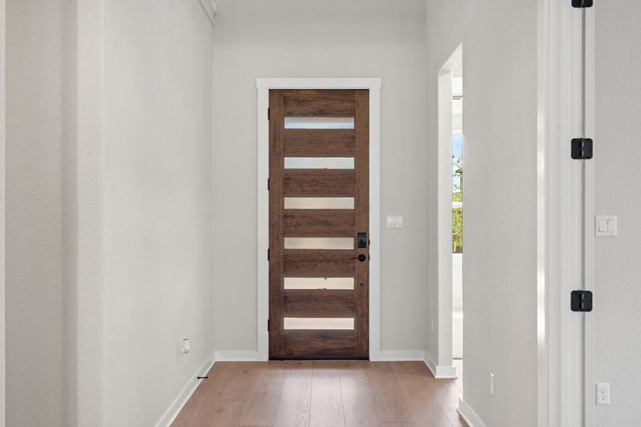 Spacious, unfurnished interior of a new home in Park Collection at Lariat, Liberty Hill (Image 17).