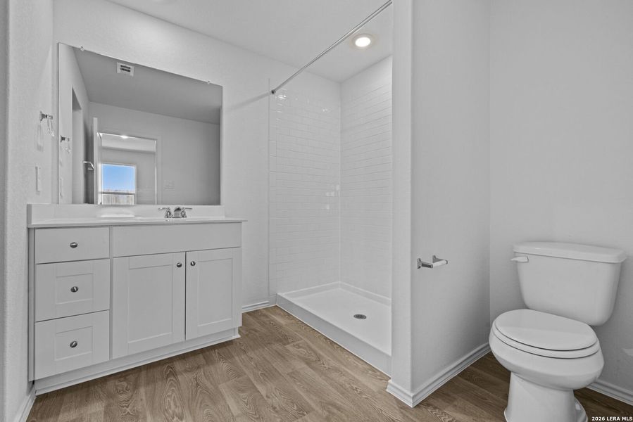 Furnished interior view inside a new home in Arroyo Ranch, Seguin (Image 6). Furnished interior view inside a new home in Arroyo Ranch, Seguin (Image 6).