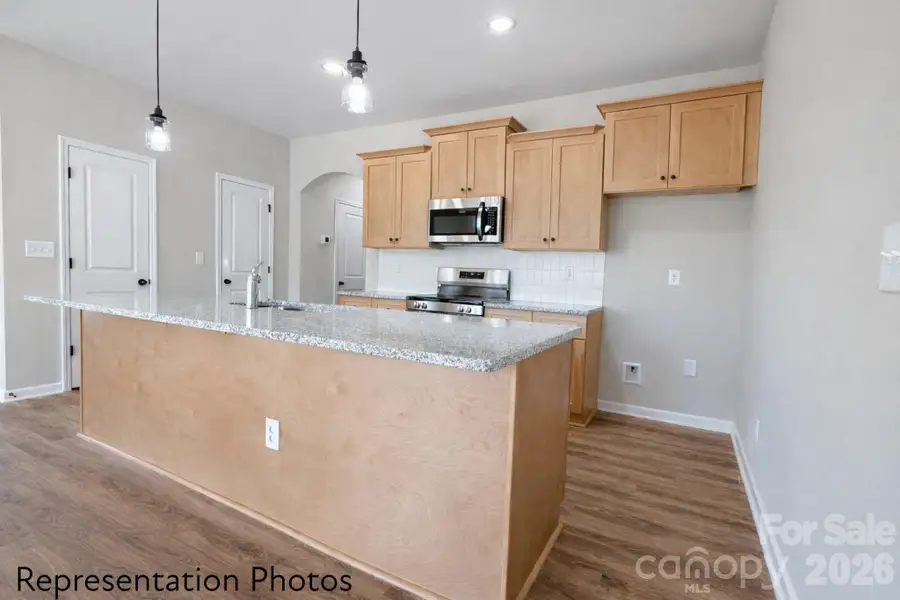 Furnished interior view inside a new home in , Charlotte (Image 9).