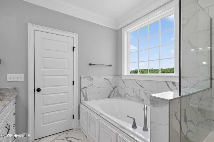 Furnished interior view inside a new home in Highland Lakes, Evans (Image 42).