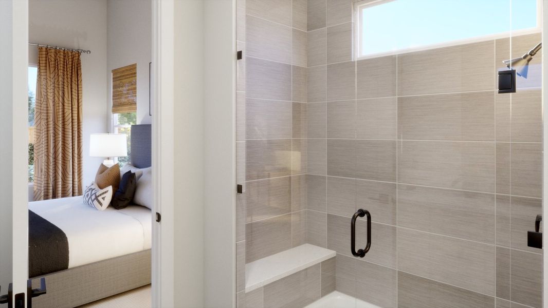 Representative furnished interior of a home built from the 4061 by Risewell Homes in Bluff Haven, Georgetown (Image 14).