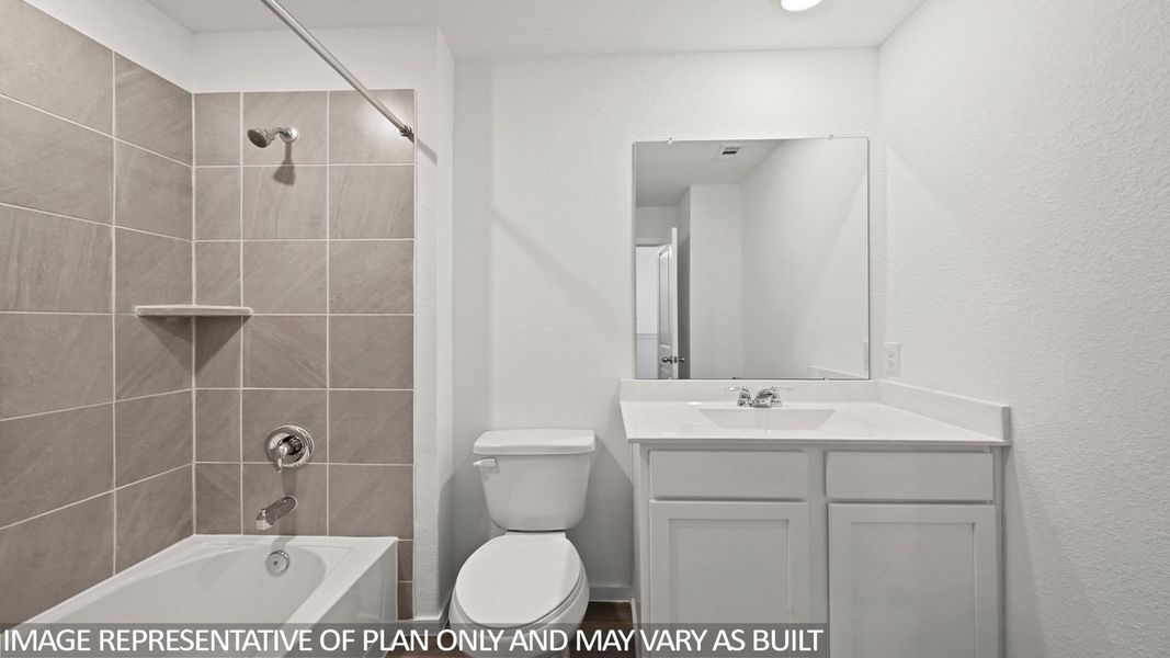 Furnished interior view inside a new home in The Villas at Legacy Park, Houston (Image 10). Furnished interior view inside a new home in The Villas at Legacy Park, Houston (Image 10).