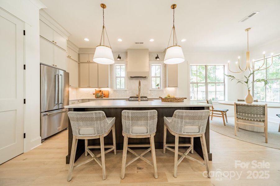 Furnished interior view inside a new home in , Charlotte (Image 15).