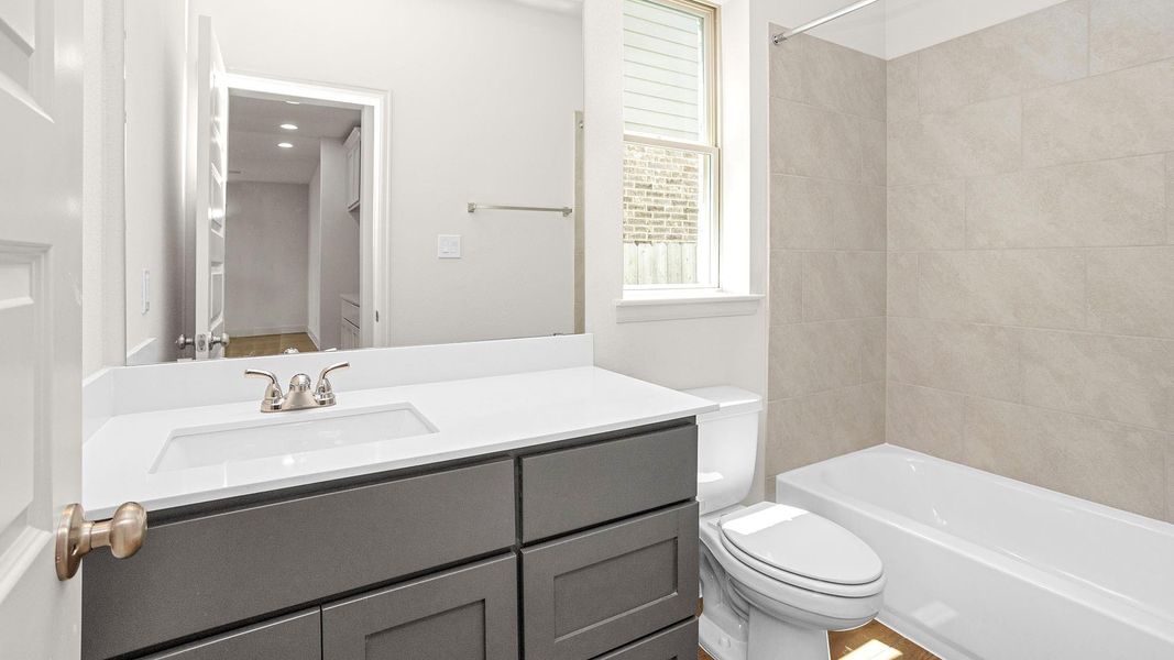 Furnished interior view inside a new home in Audubon, Magnolia (Image 5).