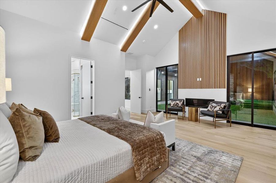 Furnished interior view inside a new home in , Dallas (Image 8).