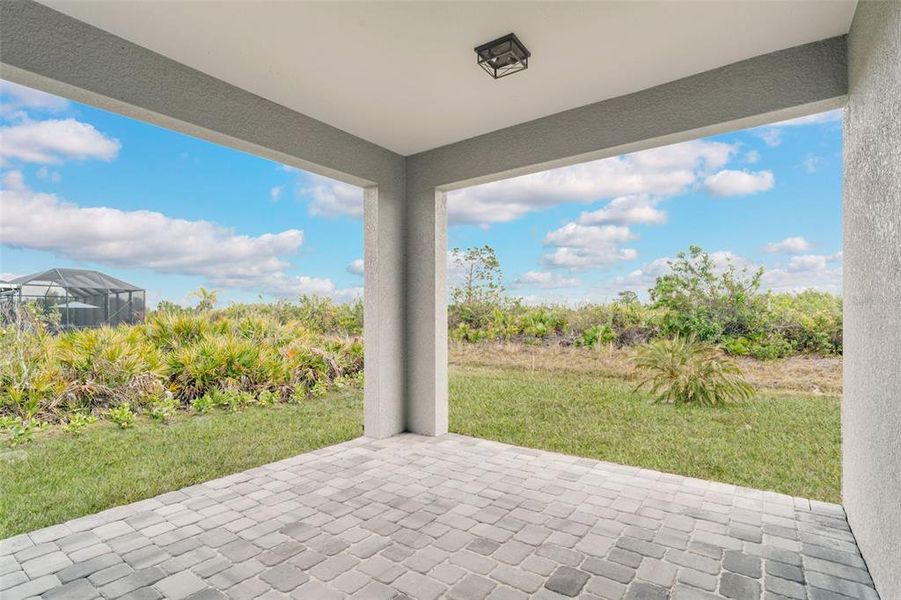 Exterior details and patio area of a home in , Rotonda West (Image 39).