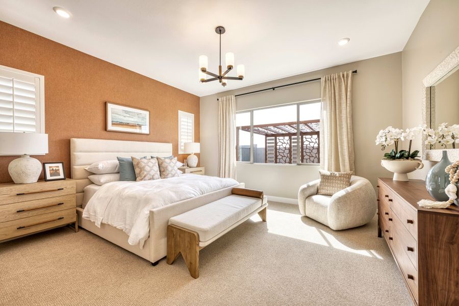 Furnished interior view inside a new home in Soleo, San Tan Valley (Image 12).