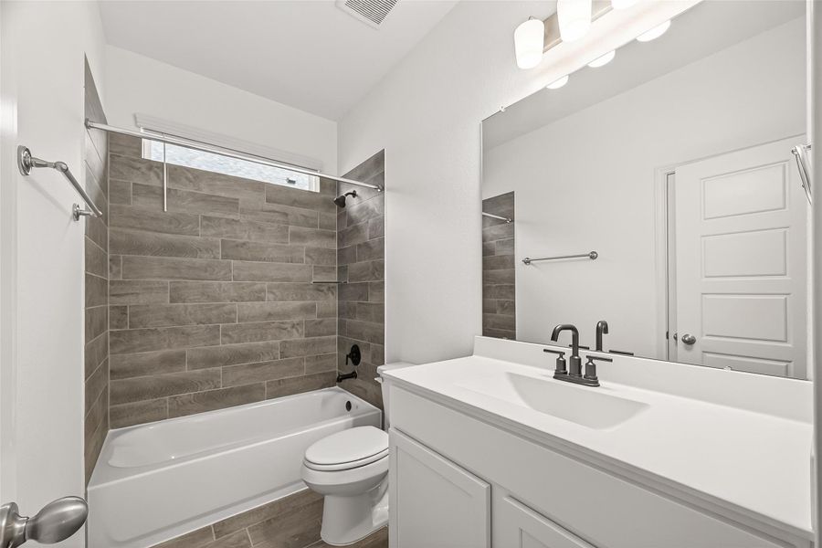 Furnished interior view inside a new home in Rates starting as low as, Iowa Colony (Image 8).