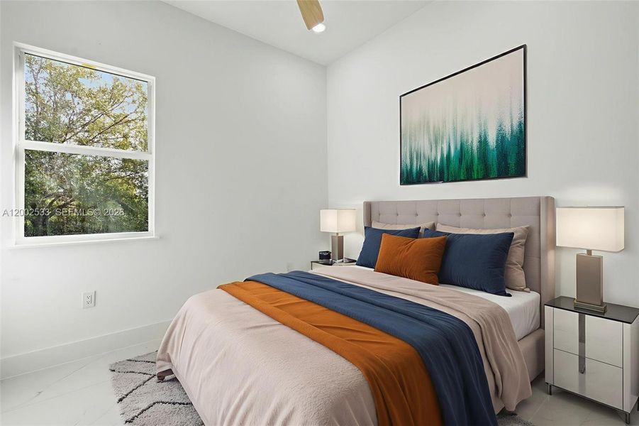 Furnished interior view inside a new home in , Lehigh Acres (Image 12).