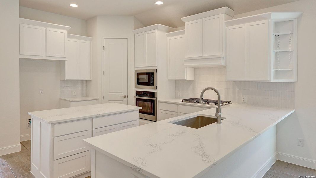 Furnished interior view inside a new home in Kallison Ranch, San Antonio (Image 13).