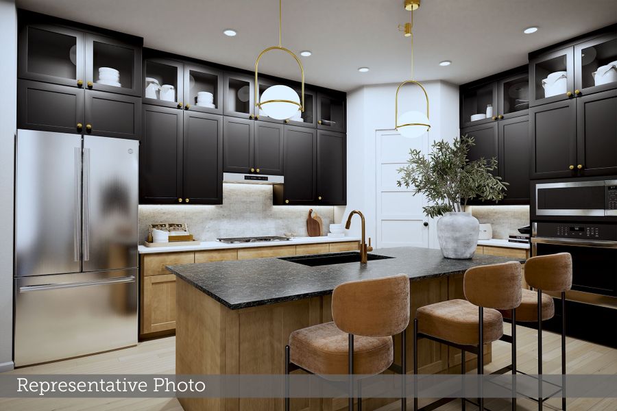 Furnished interior view inside a new home in Two Step Farm - Enclave Collection, Montgomery (Image 6).