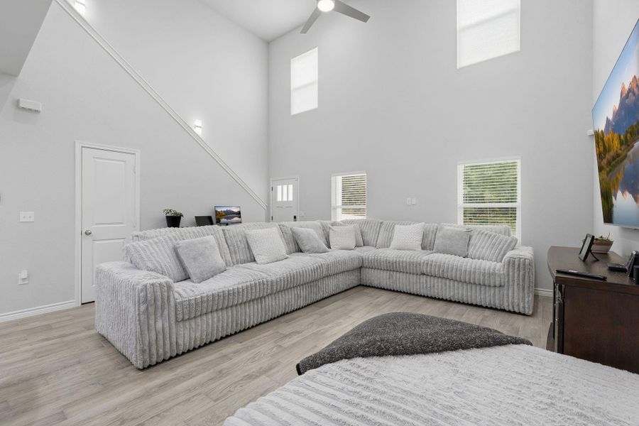 Furnished interior view inside a new home in Arrowhead Lakes, Willis (Image 5).