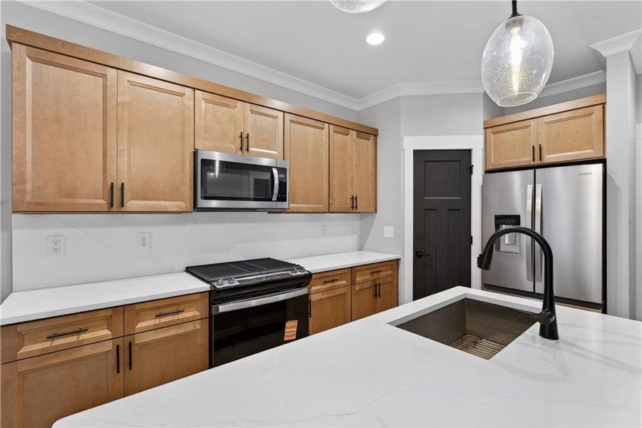 Furnished interior view inside a new home in , Ellijay (Image 12).