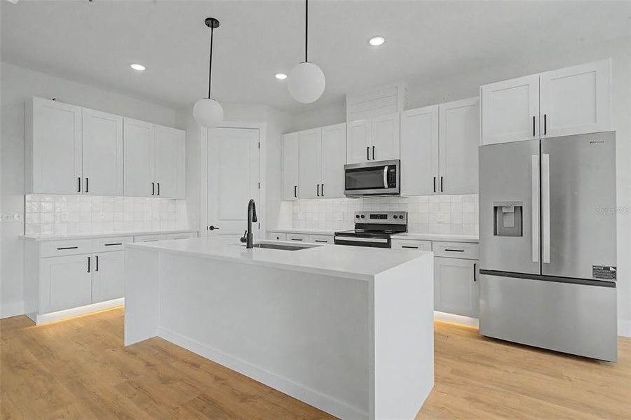 Furnished interior view inside a new home in , Sebring (Image 9).