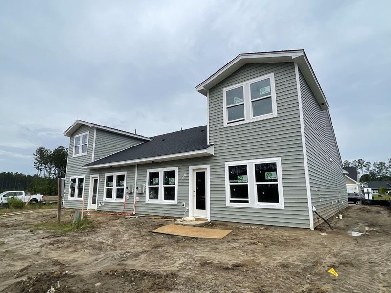Front exterior of a new home in Hammock Walk at Nexton, Summerville, SC, highlighting curb appeal (Image 16).