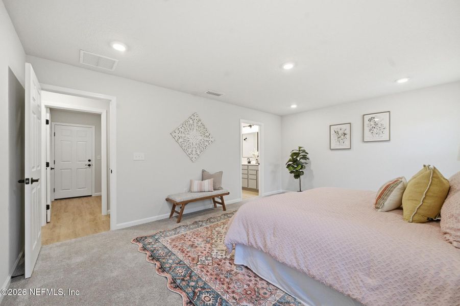 Furnished interior view inside a new home in , Jacksonville (Image 17).