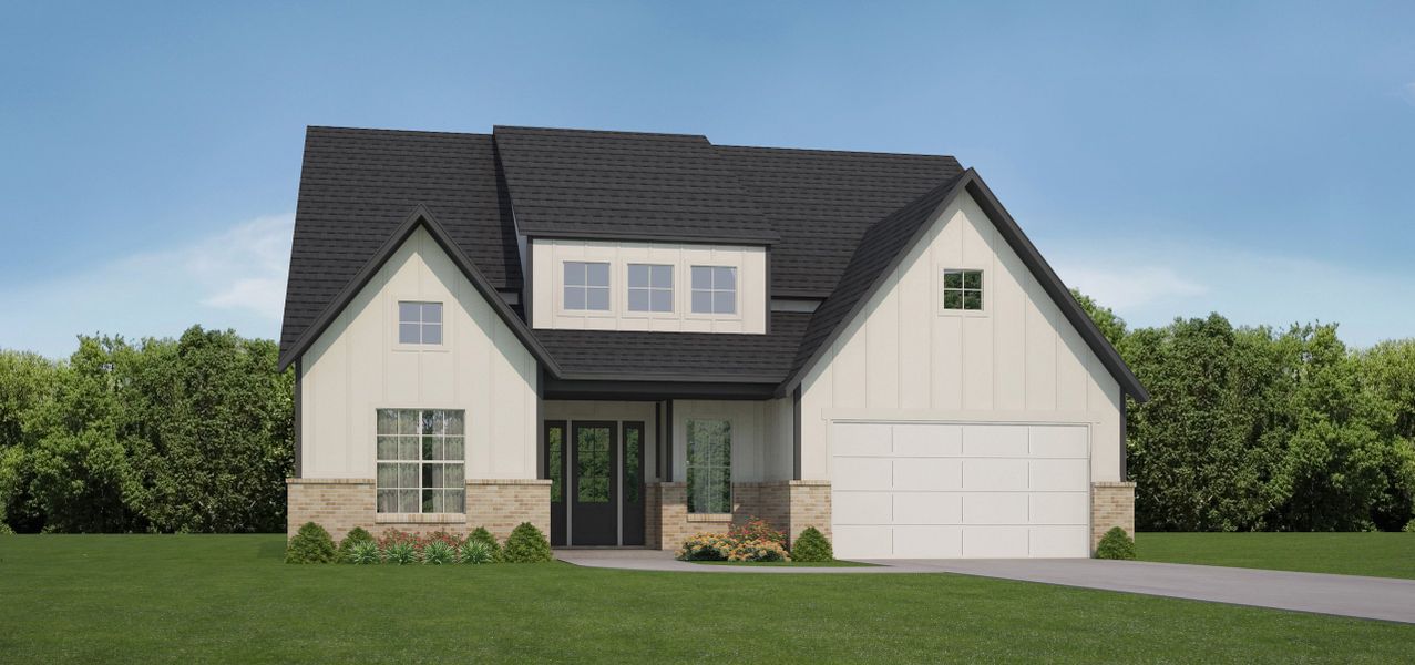 Representative exterior photo of a completed home built from the Mallory by Our Country Homes in Parks of Aledo, Aledo, TX (Image 5).