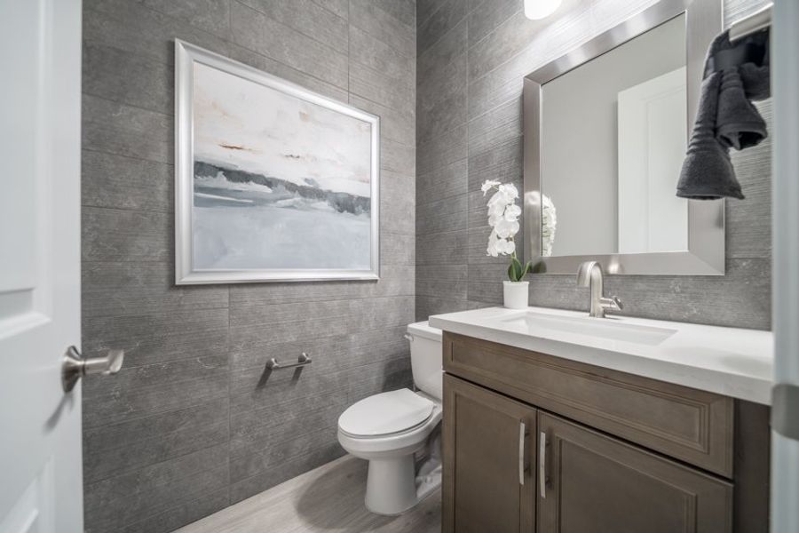Furnished interior view inside a new home in Legado, Queen Creek (Image 24).