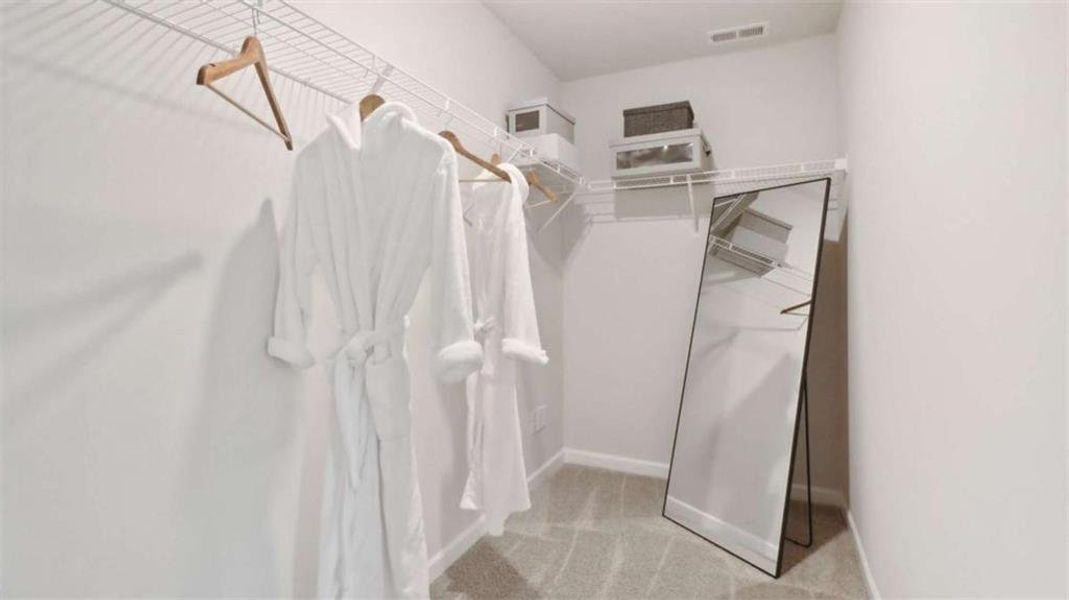 Furnished interior view inside a new home in Townes at Asbury, Hapeville (Image 6).