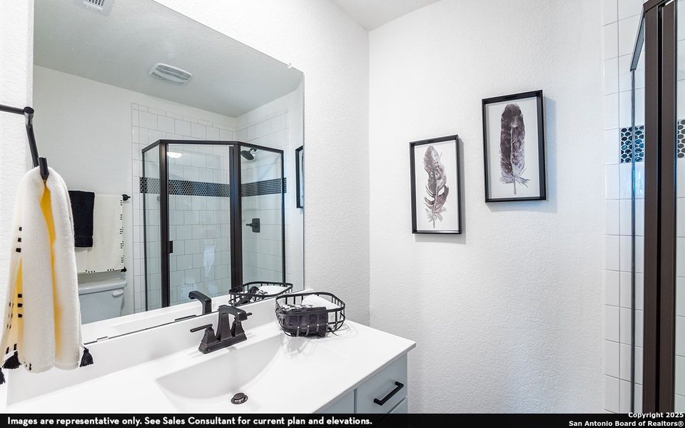 Furnished interior view inside a new home in Megan's Landing, Castroville (Image 11). Furnished interior view inside a new home in Megan's Landing, Castroville (Image 11).