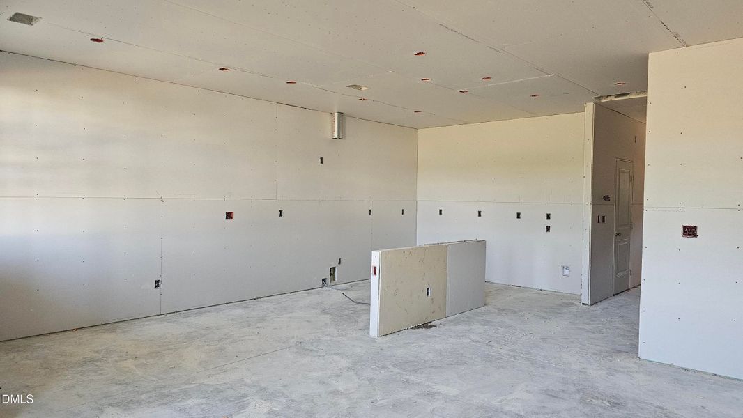 In-progress construction of a new home in Springvale, Fuquay Varina, NC (Image 40).