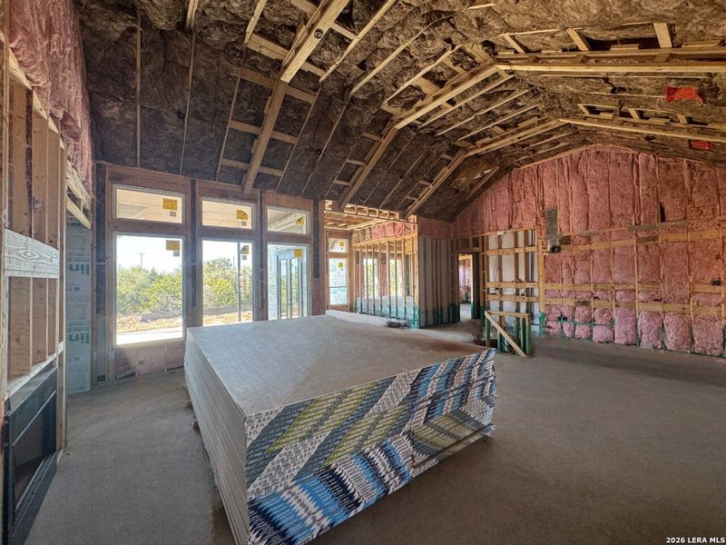 In-progress construction of a new home in Waldsanger, New Braunfels, TX (Image 20).