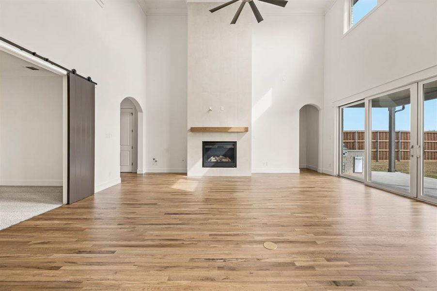 Spacious, unfurnished interior of a new home in NorthGlen, Haslet (Image 23).