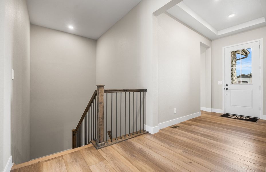 Spacious, unfurnished interior of a new home in Hilltop at Inspiration, Aurora (Image 32).