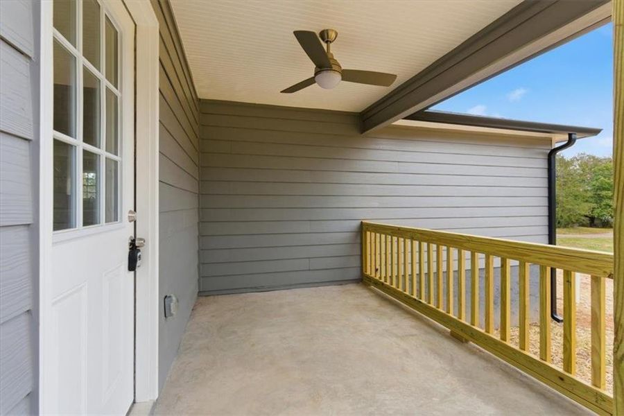 Exterior details and patio area of a home in , Taylorsville (Image 16).