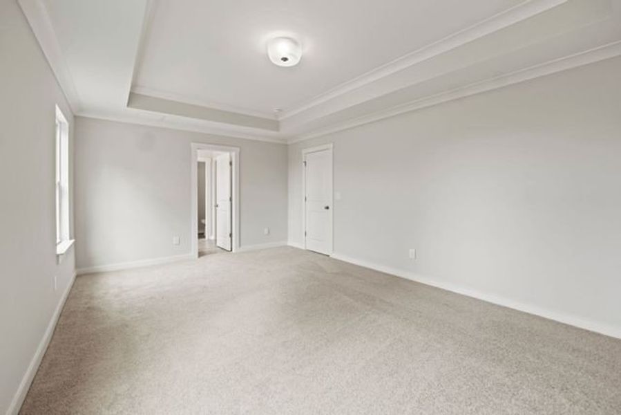 Representative unfurnished interior of a home built from the Wakefield by True Homes in Wendell Springs, Wendell (Image 14).
