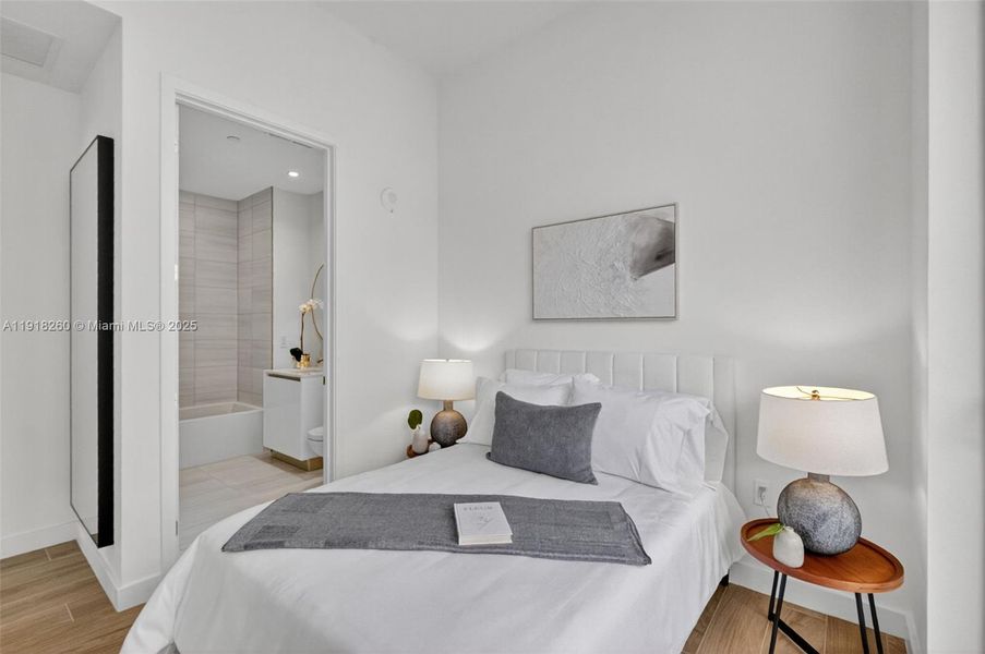 Furnished interior view inside a new home in Mr. C Residences, Miami (Image 14).