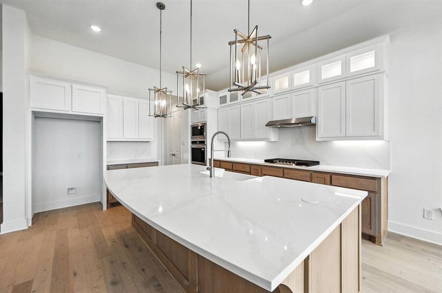 Furnished interior view inside a new home in Wildflower Ranch: Artisan Series - 60ft. lots, Dish (Image 4).