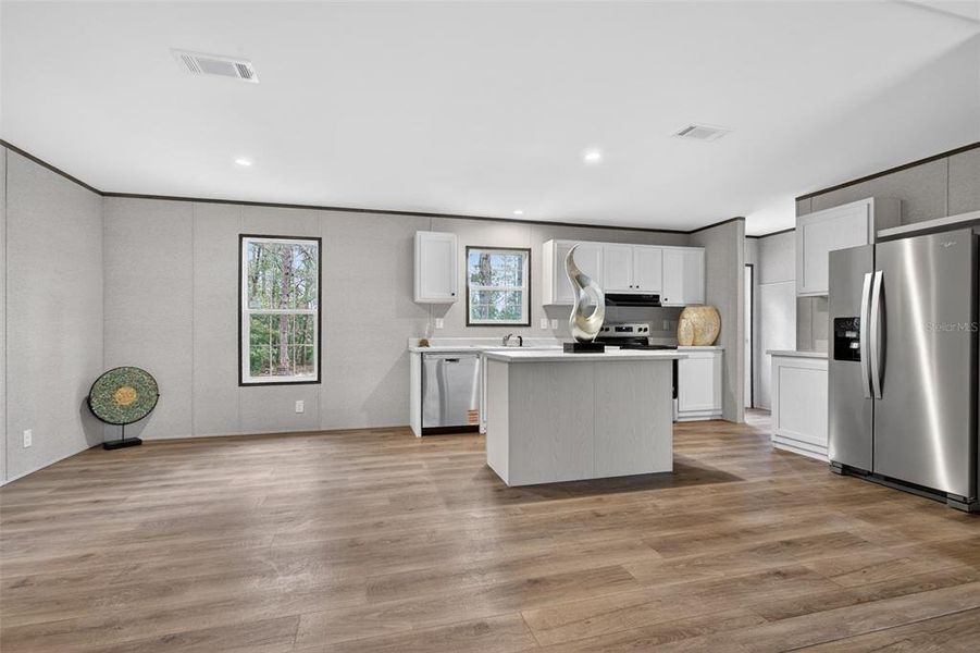 Furnished interior view inside a new home in , Interlachen (Image 8).