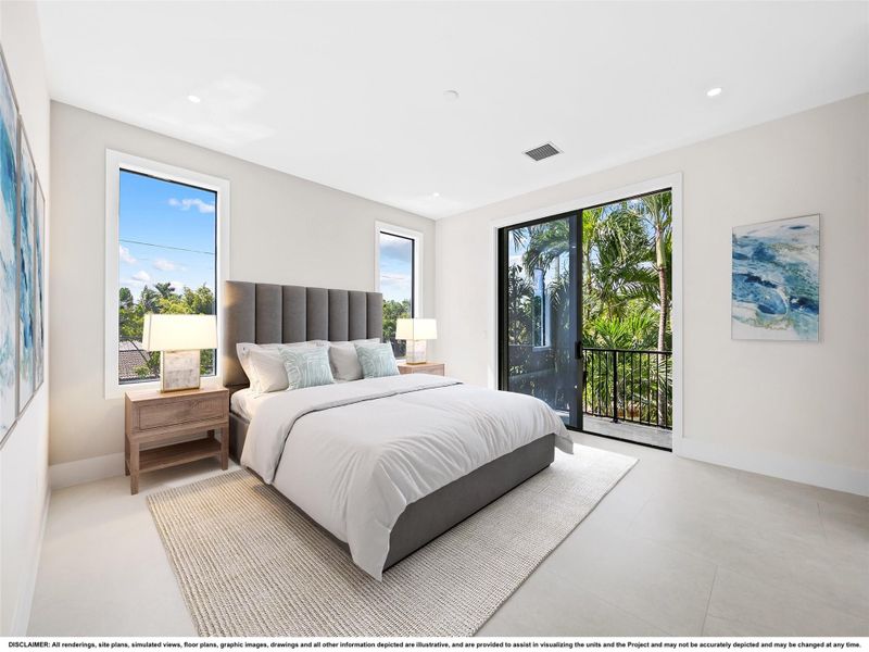 DISCLAIMER: All renderings, site plans, simulated views, floor plans, graphic images, drawings and all other information depicted are illustrative, and are provided to assist in visualizing the units and the Project and may not be accurately depicted and may be changed at any time. DISCLAIMER: All renderings, site plans, simulated views, floor plans, graphic images, drawings and all other information depicted are illustrative, and are provided to assist in visualizing the units and the Project and may not be accurately depicted and may be changed at any time.