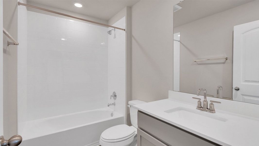 Representative furnished interior of a home built from the The Naples by D.R. Horton in Trails at Wildhorse, Austin (Image 15). Representative furnished interior of a home built from the The Naples by D.R. Horton in Trails at Wildhorse, Austin (Image 15).