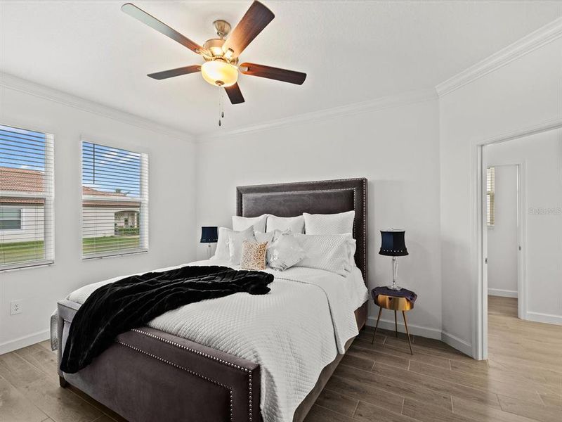 Furnished interior view inside a new home in Southshore Bay Active Adult, Wimauma (Image 37).