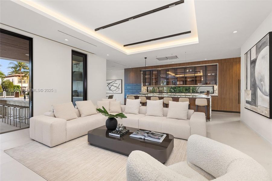 Furnished interior view inside a new home in , Fort Lauderdale (Image 17).