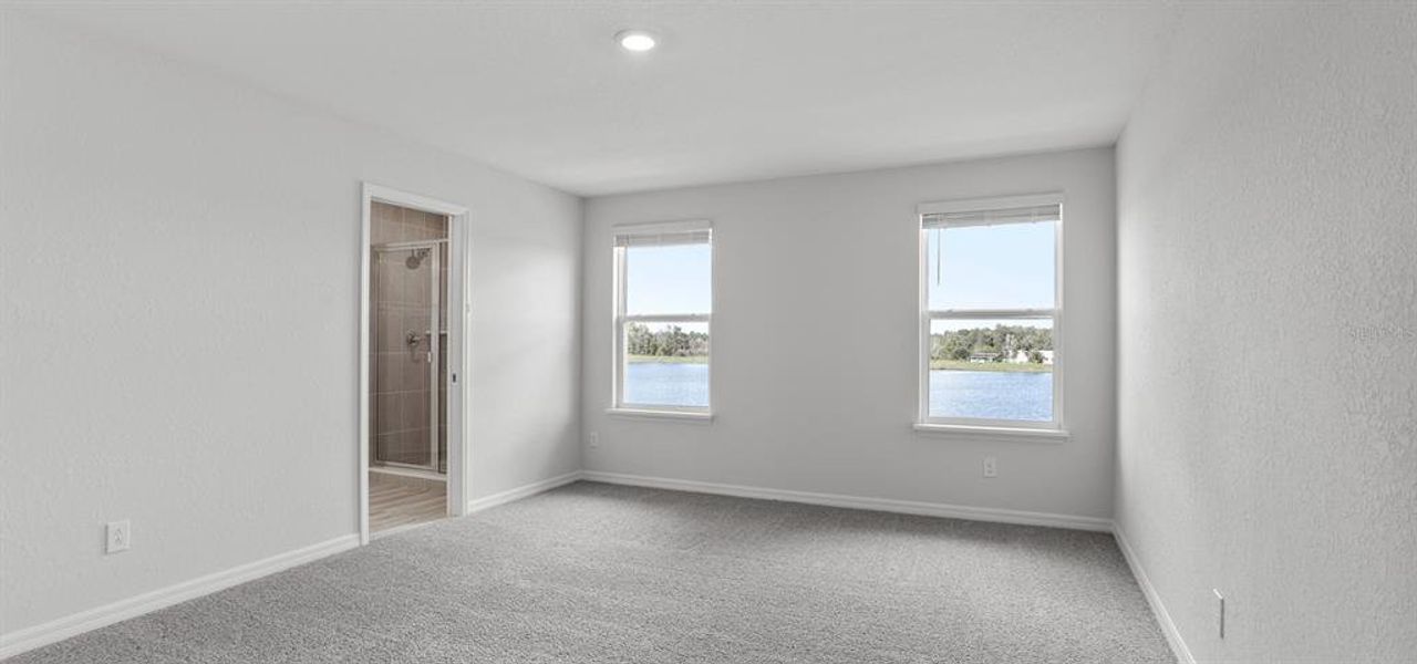 Spacious, unfurnished interior of a new home in The Crossings - Single-Family Homes, St. Cloud (Image 10). Spacious, unfurnished interior of a new home in The Crossings - Single-Family Homes, St. Cloud (Image 10).