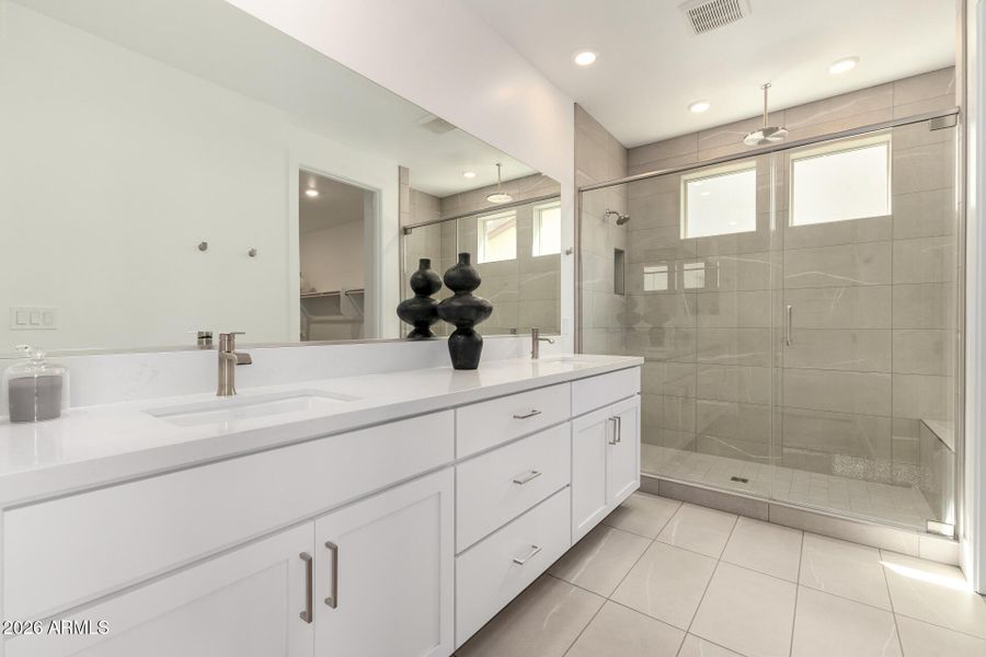 Primary Bathroom View A