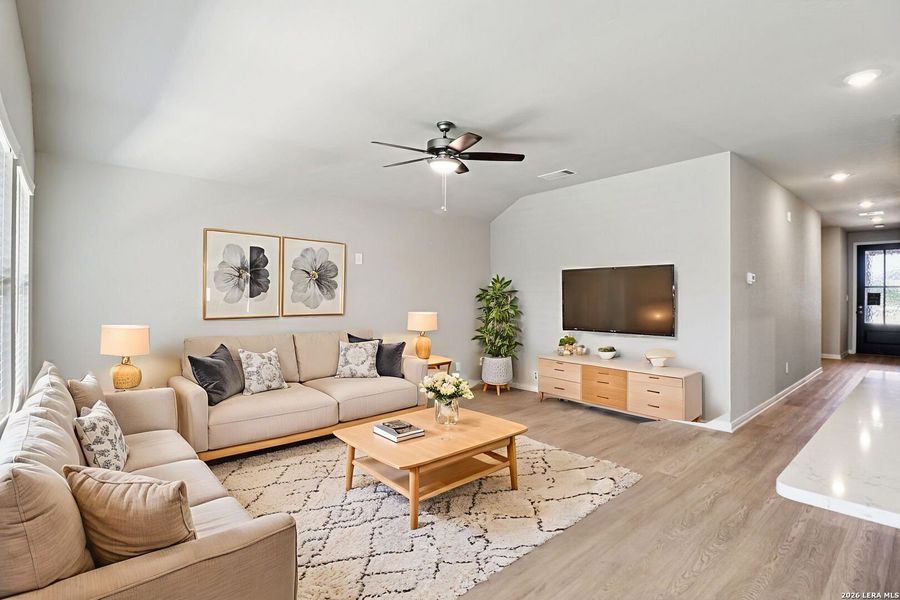 Furnished interior view inside a new home in Catalina, Converse (Image 17).