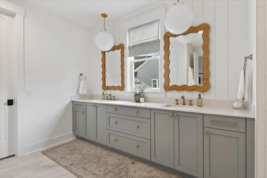 Representative furnished interior of a home built from the Laguna Sur by Classica Homes in Enclave at McKee, Charlotte (Image 55).