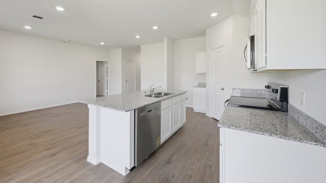 Representative furnished interior of a home built from the Ashburn by D.R. Horton in Oak Valley Estates, Bullard (Image 6).