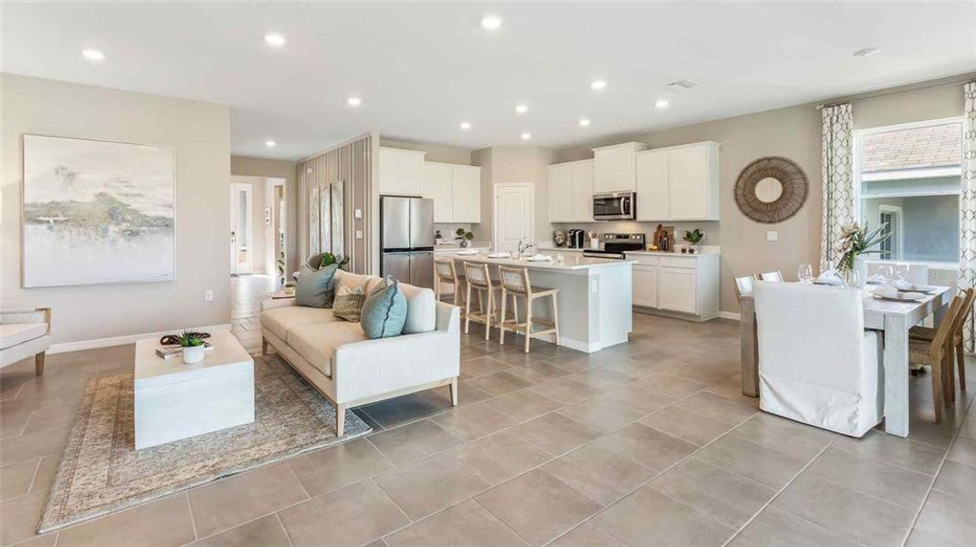 Furnished interior view inside a new home in , Plant City (Image 6). Furnished interior view inside a new home in , Plant City (Image 6).