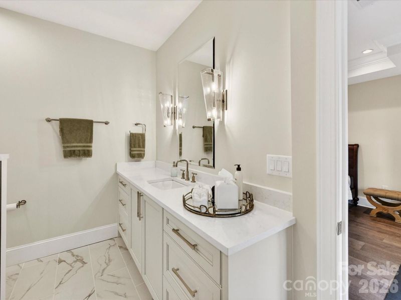 Furnished interior view inside a new home in , Charlotte (Image 34).