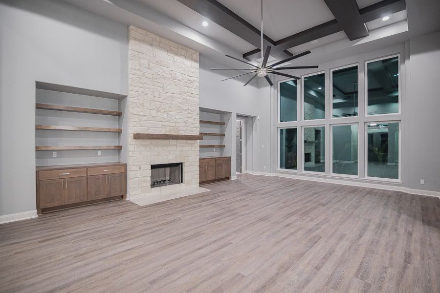 Representative unfurnished interior of a home built from the Dominion by Steve Klein Custom Builder in The Ranches at TerraVista, Victoria (Image 10).