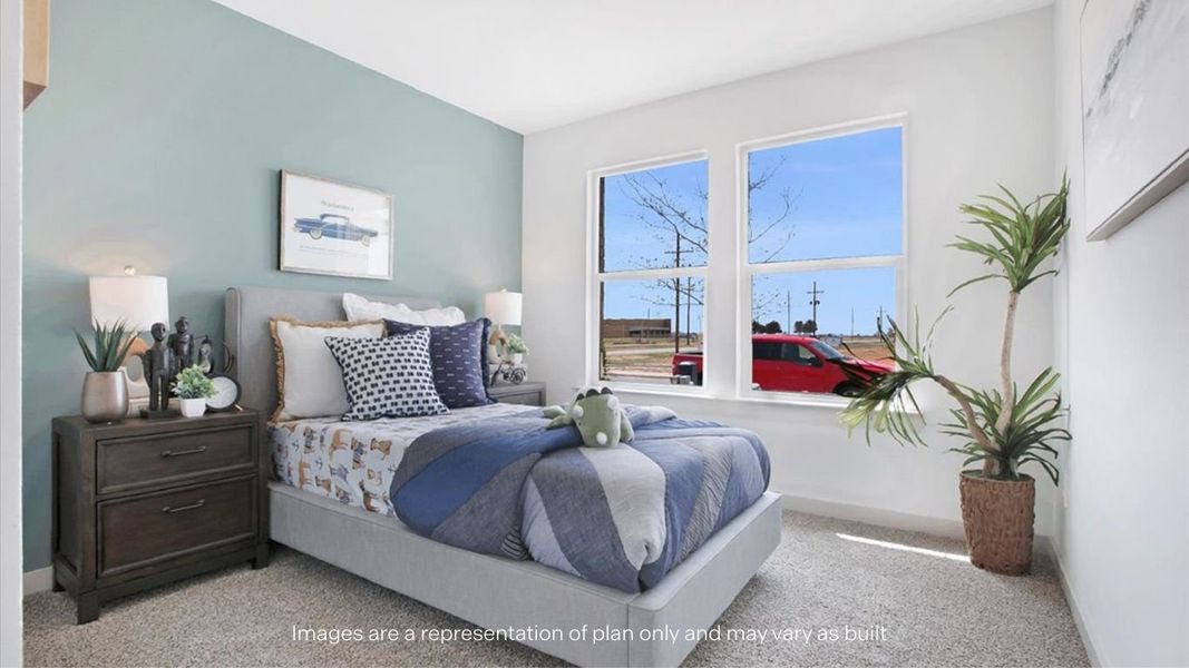 Furnished interior view inside a new home in Terra Vista, Lubbock (Image 3).