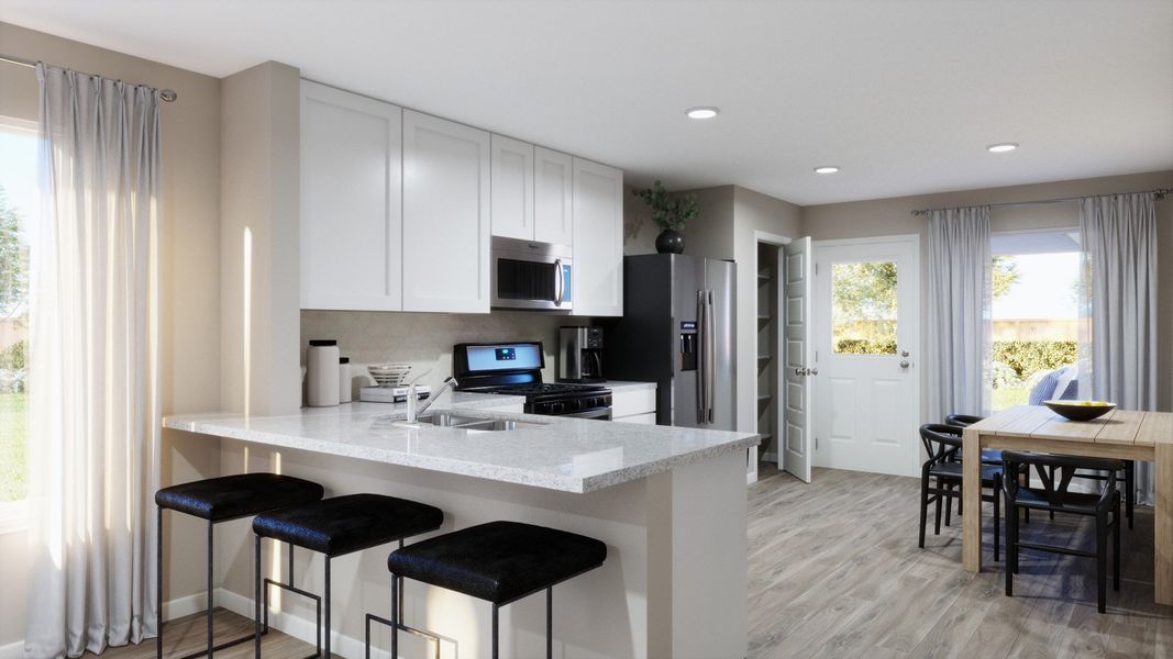 Images are a model representation and may depict options and upgrades not featured on the home available for purchase.