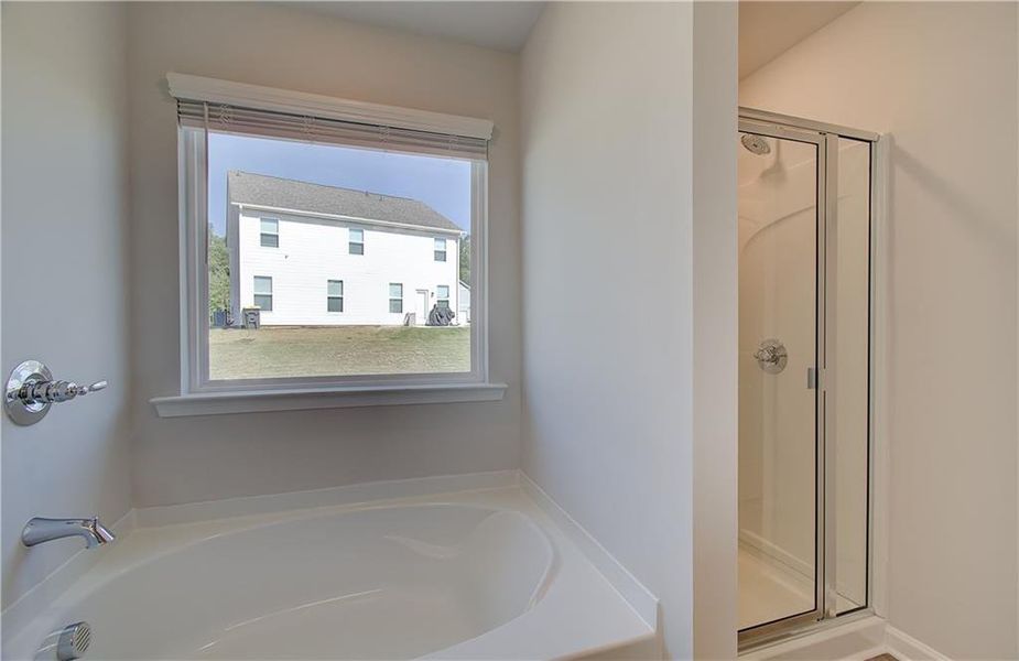 Close-up of interior finishes inside a home in Chapel Hill, Newnan (Image 9).