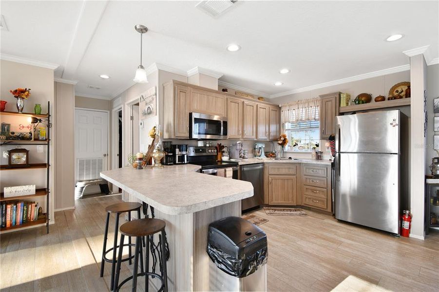 Furnished interior view inside a new home in , Ona (Image 33).