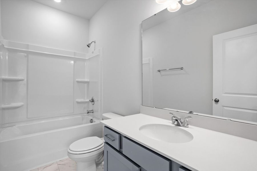 Furnished interior view inside a new home in Renaissance at White Oak, Garner (Image 10).